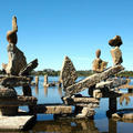 Remic Rapids Sculptures (Summer, 2004)